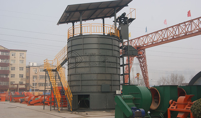 豬糞立式發酵罐有機肥生產設備